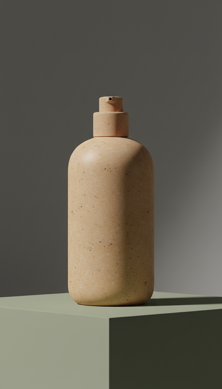 Minimalist Face Cleanser in Stone Bottle